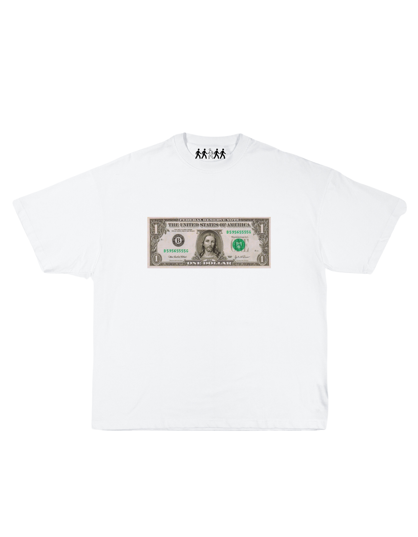 CHASE JESUS NOT A BAG - WHITE